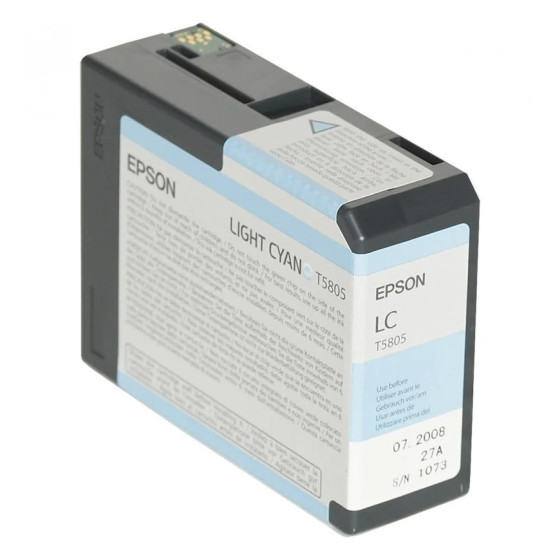 CARTOUCHE D'ENCRE EPSON SP 3800/3880 (80ML) CYAN CLAIR (C13T580500)