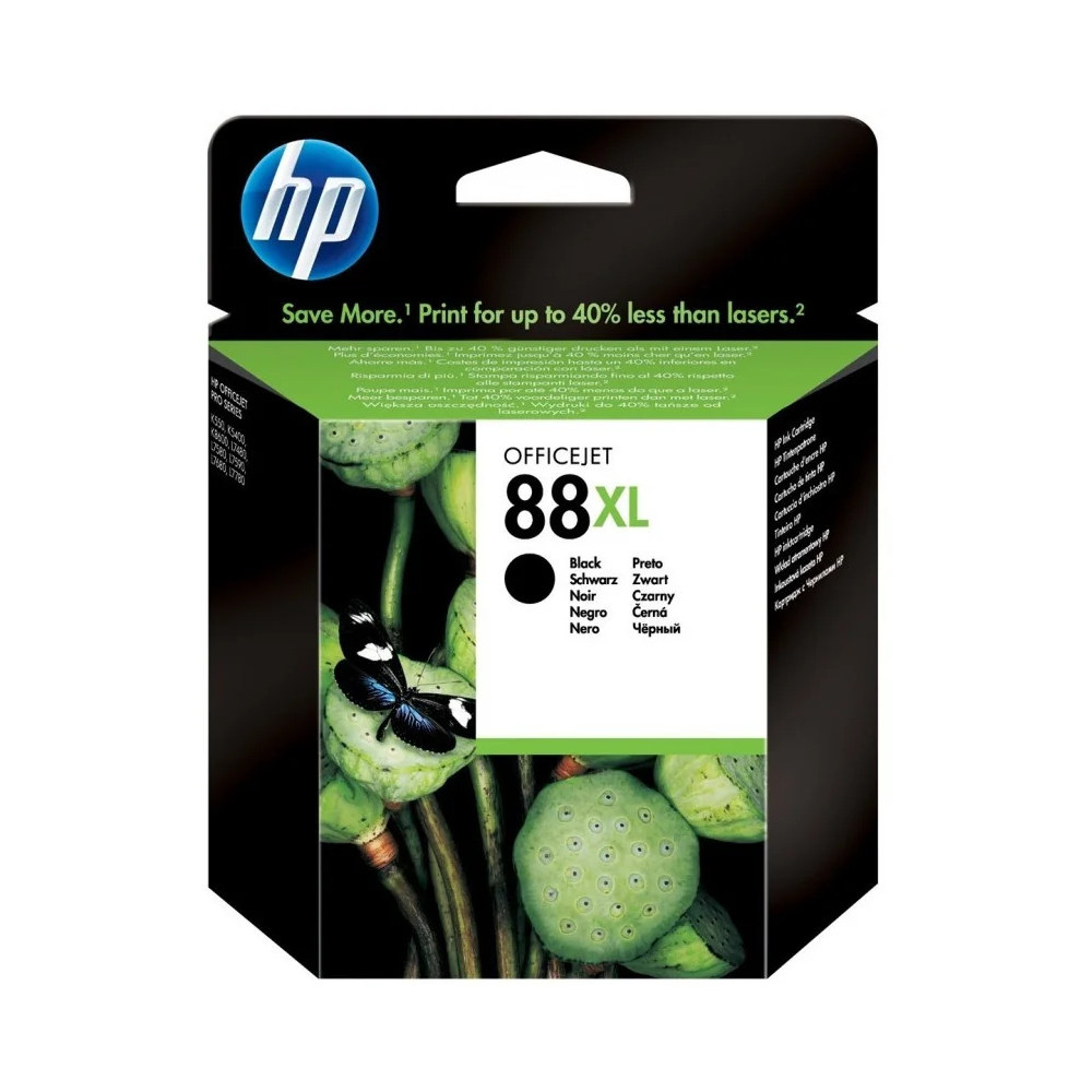 HP 88XL NOIR - CARTOUCHE D'ENCRE GRANDE CAPACITÉ HP D'ORIGINE (C9396AE)