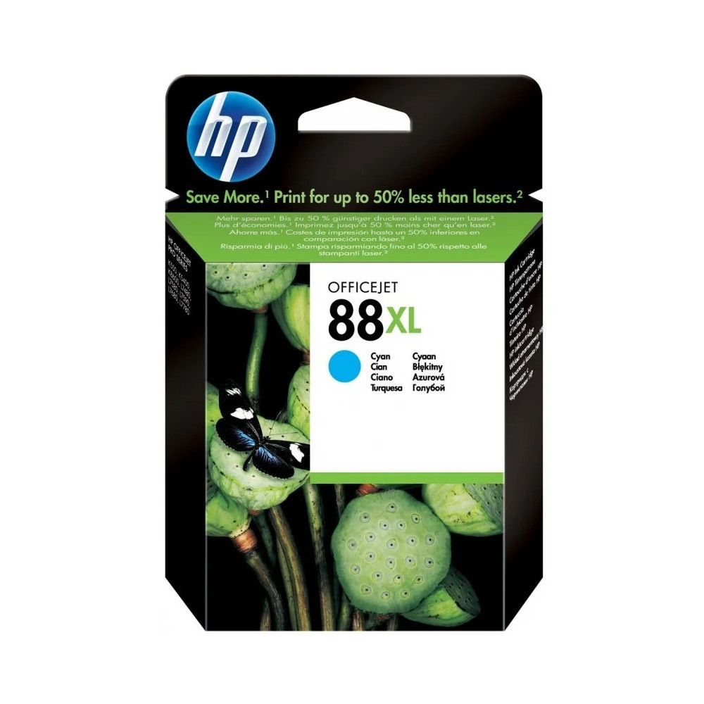 HP 88XL CYAN - CARTOUCHE D'ENCRE GRANDE CAPACITÉ HP D'ORIGINE (C9391AE)