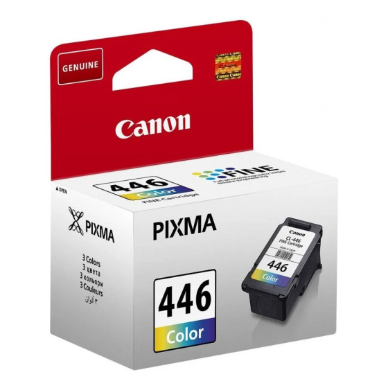 CANON CL-446 COULEUR - CARTOUCHE D'ENCRE CANON D'ORIGINE (8285B001AA)
