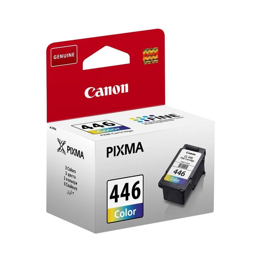 CANON CL-446 COULEUR - CARTOUCHE D'ENCRE CANON D'ORIGINE (8285B001AA)