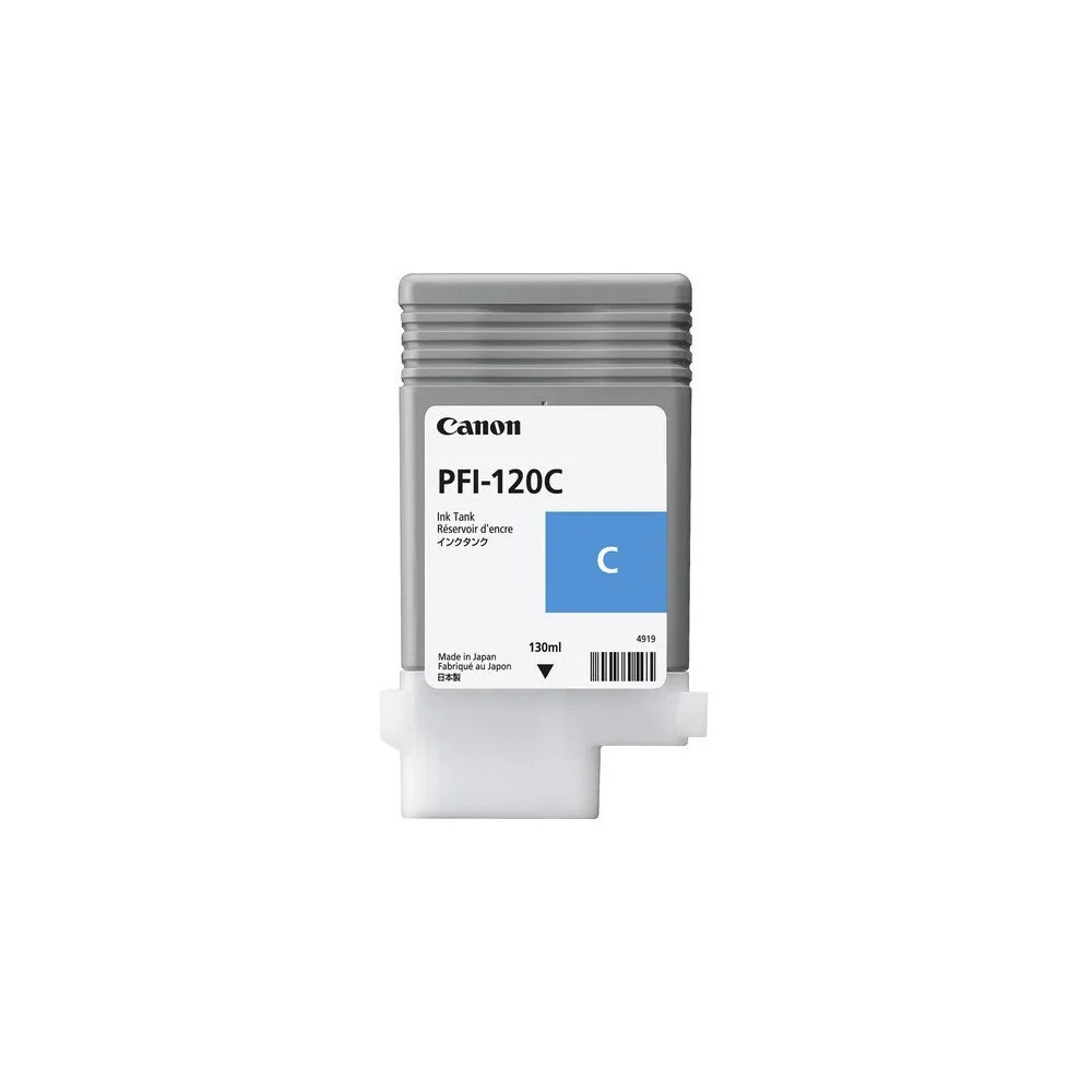 CANON PFI-120 CYAN - CARTOUCHE D'ENCRE CANON D'ORIGINE (2886C001AA)