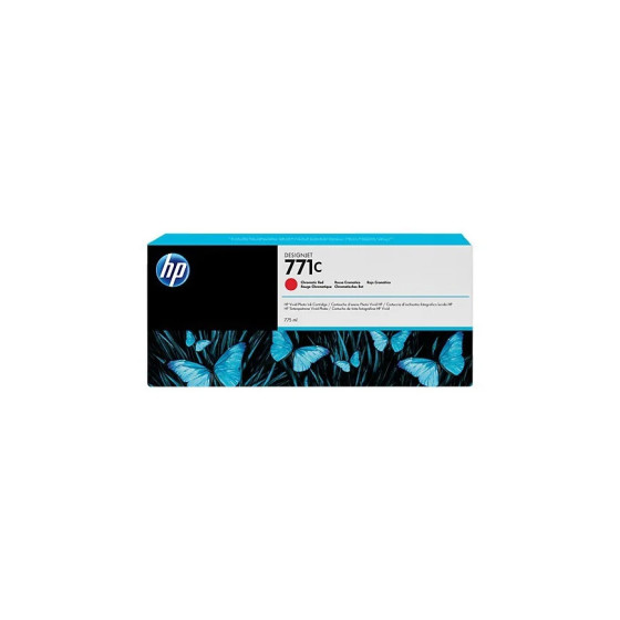 HP 771C ROUGE CHROMATIQUE - CARTOUCHE D'ENCRE HP D'ORIGINE (B6Y08A)