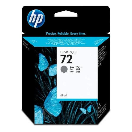HP 72 GRIS - CARTOUCHE D'ENCRE HP D'ORIGINE (C9401A)