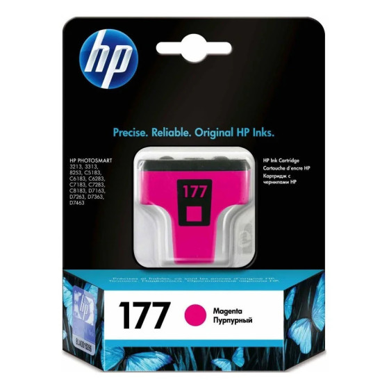 HP 177 MAGENTA - CARTOUCHE D'ENCRE HP D'ORIGINE (C8772HE)
