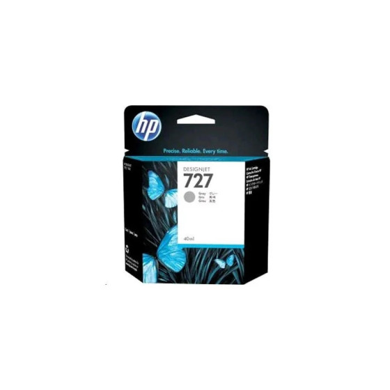 HP 727 GRIS - CARTOUCHE D'ENCRE HP D'ORIGINE (F9J80A)