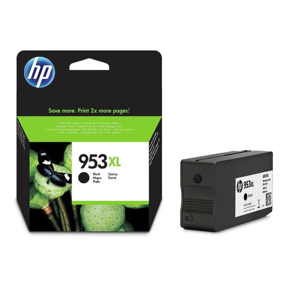 HP 953XL NOIR - CARTOUCHE D'ENCRE GRANDE CAPACITÉ HP D'ORIGINE (L0S70AE)