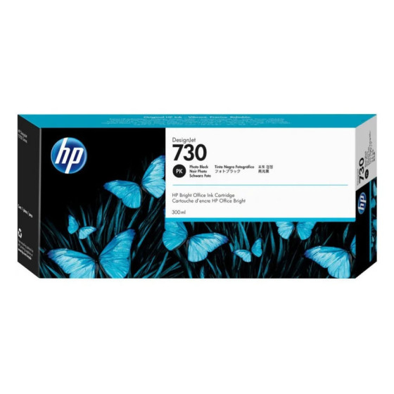 HP 730 NOIR PHOTO - CARTOUCHE D'ENCRE HP D'ORIGINE (P2V73A)