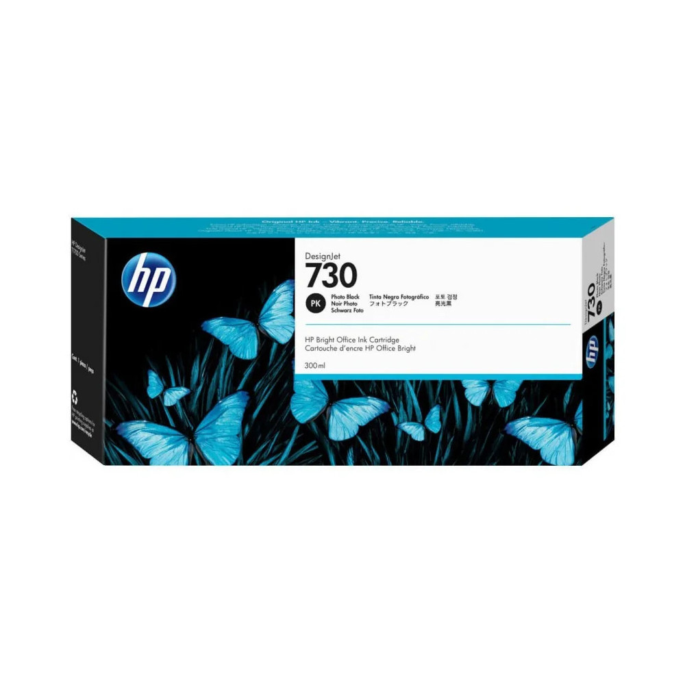 HP 730 NOIR PHOTO - CARTOUCHE D'ENCRE HP D'ORIGINE (P2V73A)
