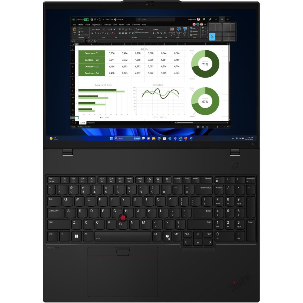 PC Portable Lenovo ThinkPad L16 Gen 1 (21L3000JFE)