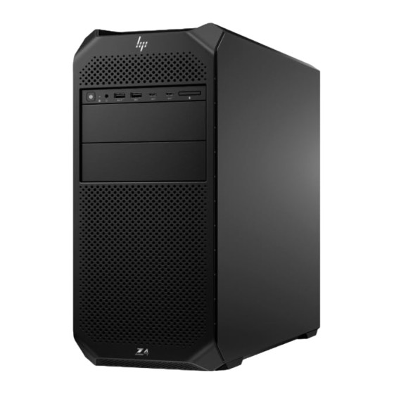 Station de travail HP Z4 G5 (5E8Z2EA)
