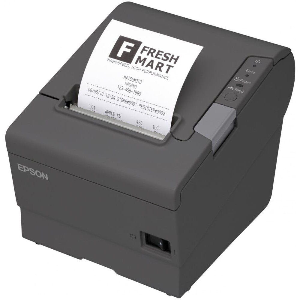 Imprimante étiquettes Epson TM-T88V Noire Série et USB + Alimentati...