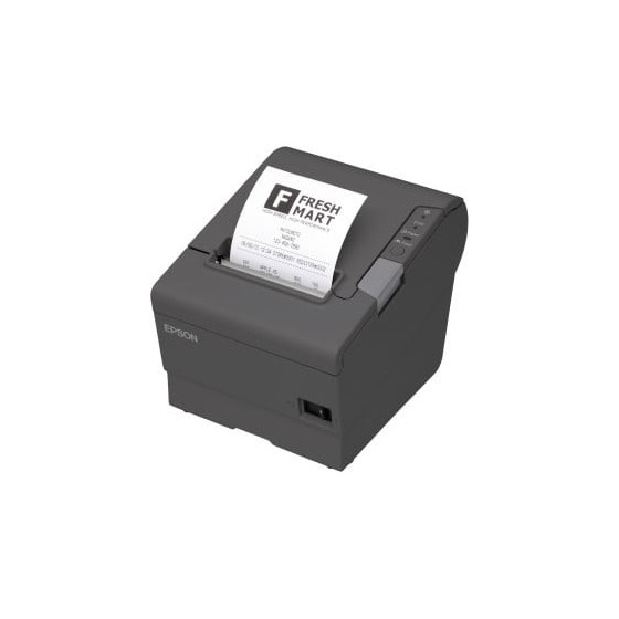 Imprimante étiquettes Epson TM-T88V Noire Série et USB + Alimentation PS 180