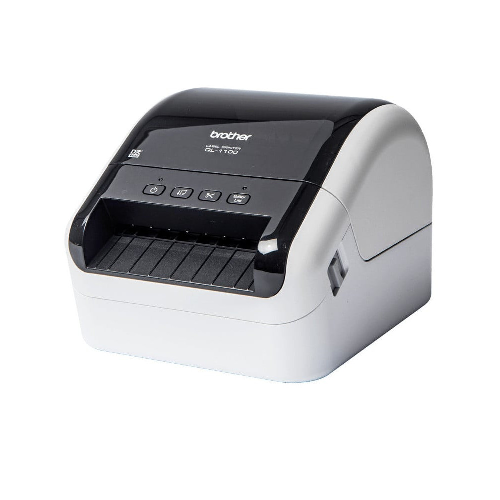 Brother QL-1100c imprimante pour étiquettes Thermique directe 300 x 300 DPI 110 mm/sec Avec fil (QL1100C)