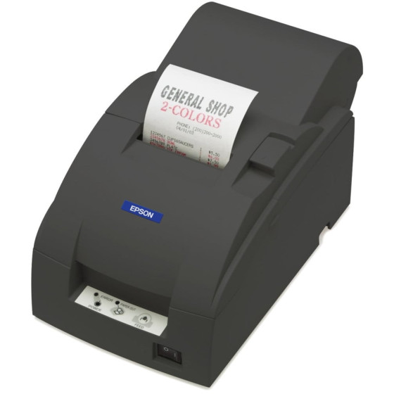 Imprimante Epson TM-U220A noire port série (avec alim - sans cordon secteur)