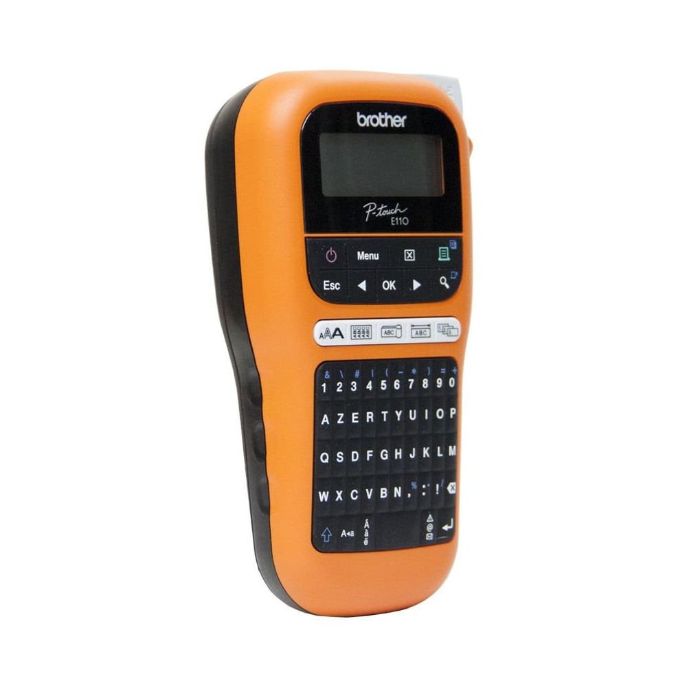 Etiqueteuse professionnelle portable Brother PT-E110VP - AZERTY