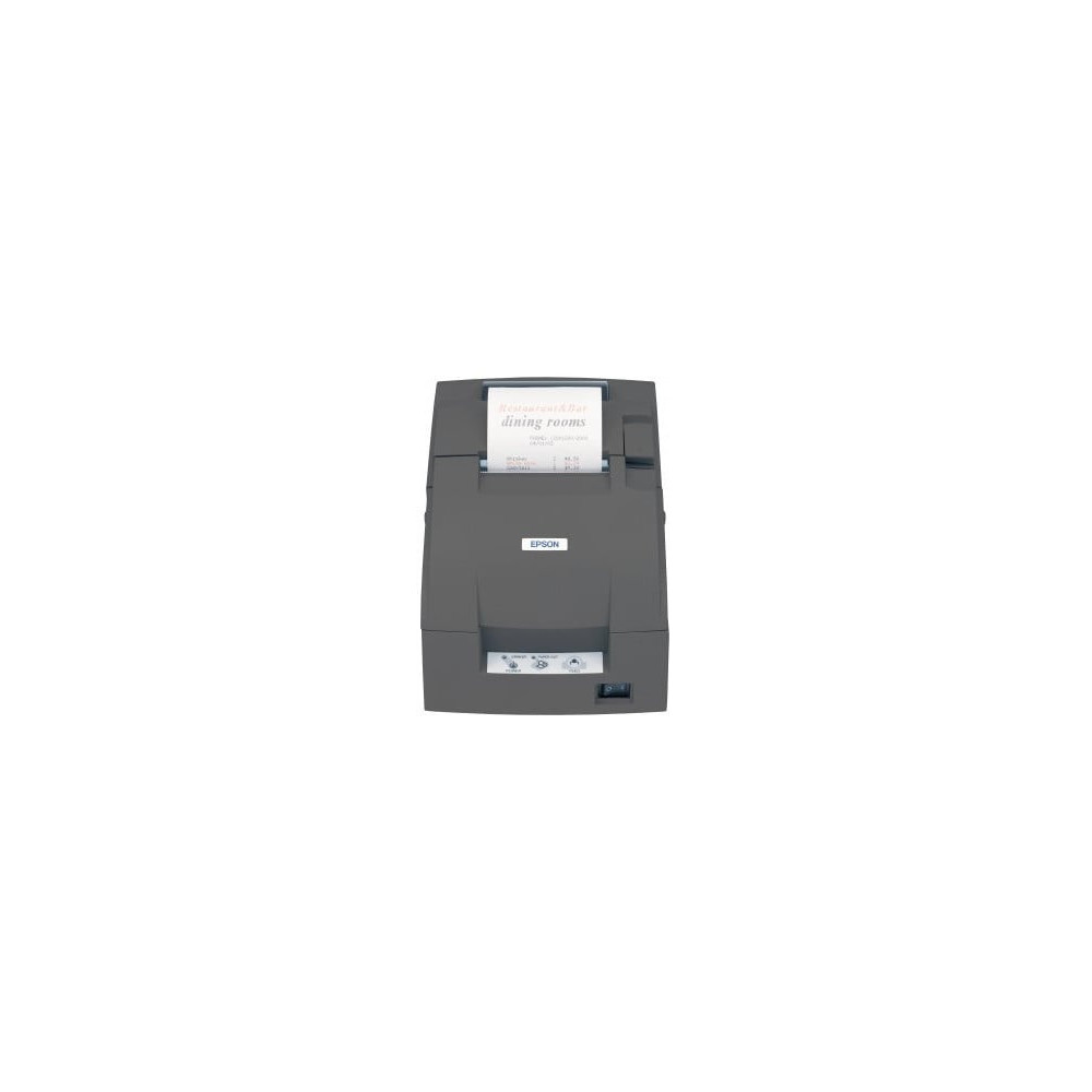  Imprimante de tickets à impact Epson TM-U220D Série noire (Avec alimentation - Sans cordon secteur)