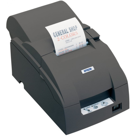  Imprimante Epson TM-U220A noire port série (avec alim - sans cordon secteur)