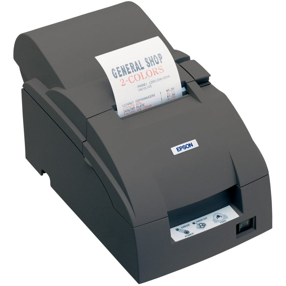  Imprimante Epson TM-U220A noire port série (avec alim - sans cordon secteur)