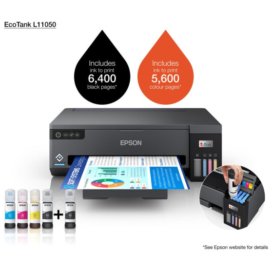 Epson EcoTank L11050 Imprimante A3 à réservoirs rechargeables (C11C...