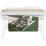 Traceur HP DesignJet Studio 36 pouces finition bois (5HB14A)