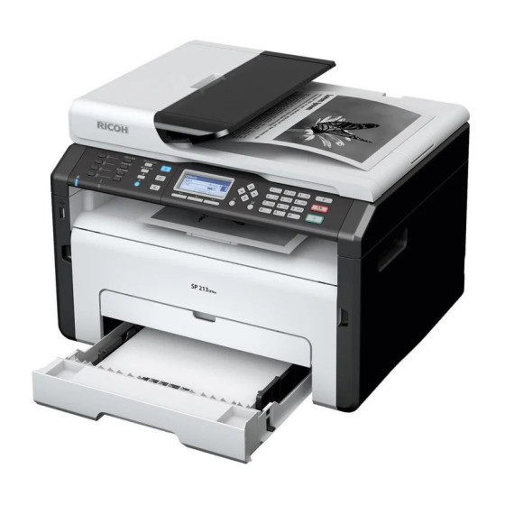 IMPRIMANTE WI-FI MULTIFONCTION LASER MONOCHROME 4-EN-1 RICOH SP 213SFNW (4961311895890)