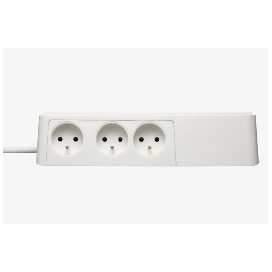 BLOC PARAFOUDRE APC ESSENTIAL SURGEARREST 6 PRISES FRANCE 230V AVEC 2 PORTS DE CHARGEMENT USB