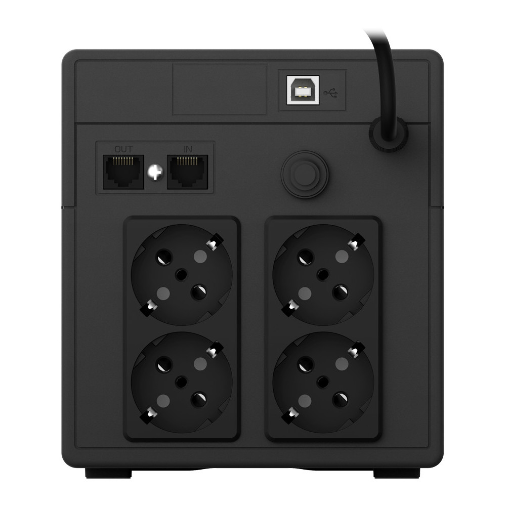 ONDULEUR LINE-INTERACTIVE NJOY UPS CADU 1000 - 600 W / 1000 VA - 4 PRISES FR (UPCMTLS610HCAAZ)