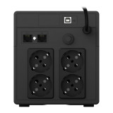 ONDULEUR LINE-INTERACTIVE NJOY UPS CADU 1000 - 600 W / 1000 VA - 4 PRISES FR (UPCMTLS610HCAAZ)
