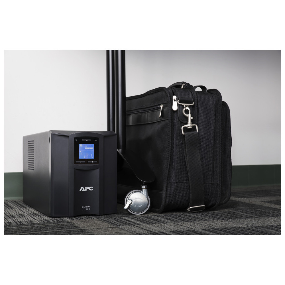 ONDULEUR LINE-INTERACTIVE APC SMART-UPS SMC 1 KVA - 230V AVEC SMARTCONNECT (SMC1000IC)