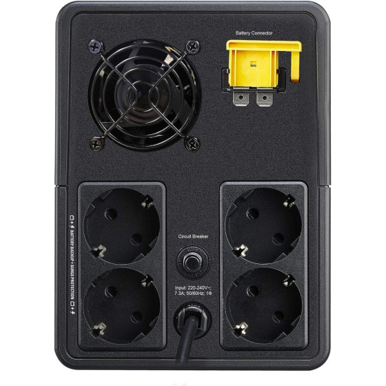 ONDULEUR LINE-INTERACTIVE APC EASY UPS BVX1600LI-GR - 900 W / 1600 VA - 4 PRISES FR (SCHUKO)