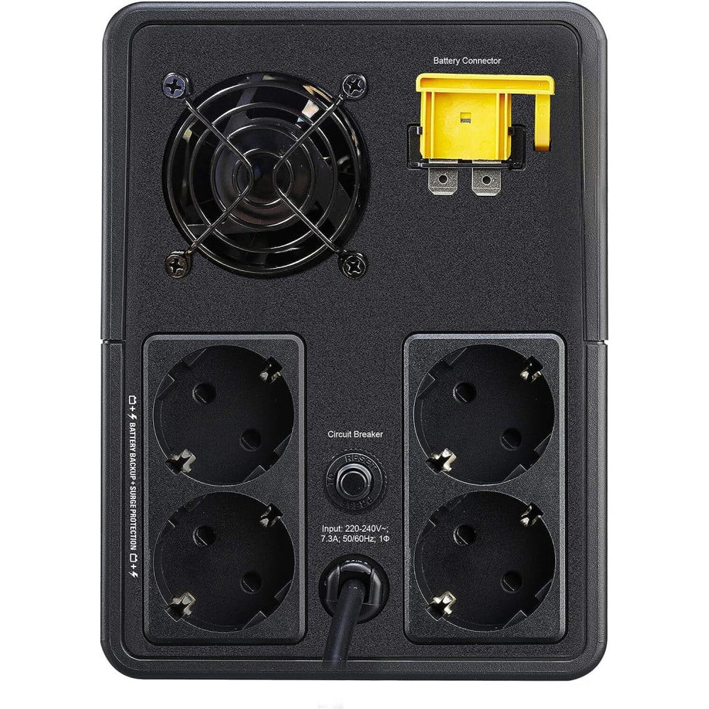ONDULEUR LINE-INTERACTIVE APC EASY UPS BVX1600LI-GR - 900 W / 1600 VA - 4 PRISES FR (SCHUKO)