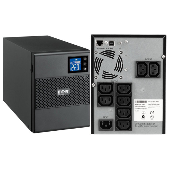ONDULEUR LINE-INTERACTIVE EATON 5SC 1000I - 700 W / 1000 VA - 8 PRISES C13 (5SC1000I)