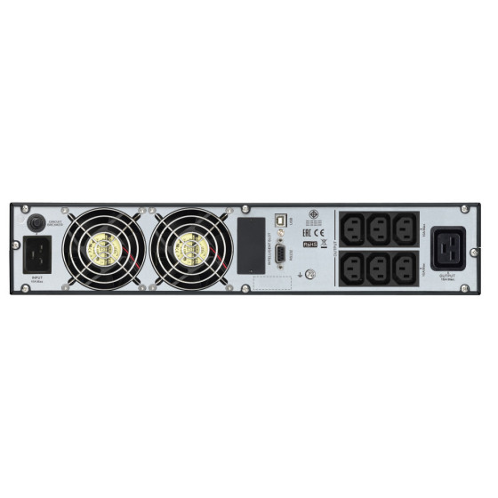 ONDULEUR ON-LINE APC EASY UPS SRV SRV3KRI - 2400 W / 3000 VA - 6 PRISES C13 + 1 PRISE C19