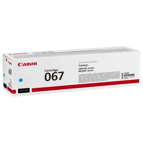 CANON 067 CYAN - TONER CANON D'ORIGINE (5101C002AA)