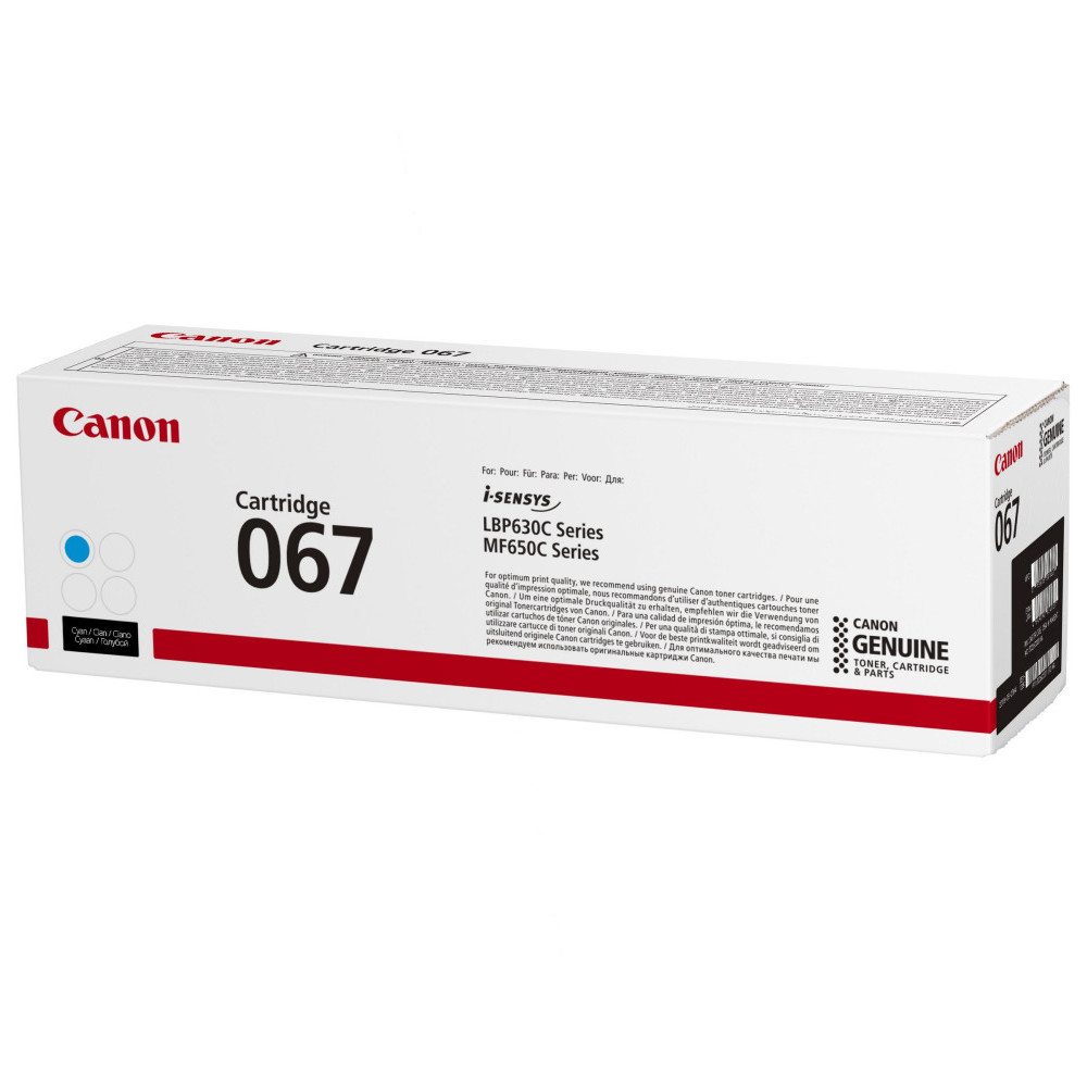 CANON 067 CYAN - TONER CANON D'ORIGINE (5101C002AA)