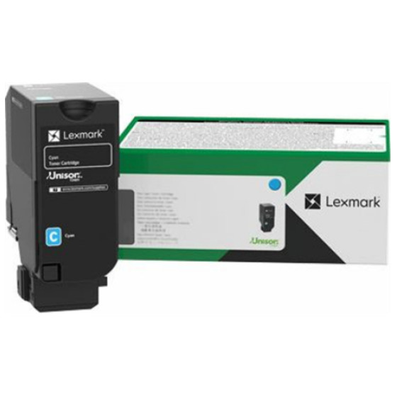 LEXMARK CX735 CARTOUCHE DE TONER DU PROGRAMME DE RETOUR CYAN (81C8XC0)