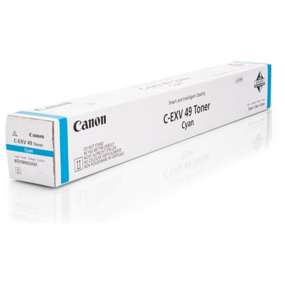 CANON C-EXV 49 CYAN - TONER CANON D'ORIGINE (8525B002)