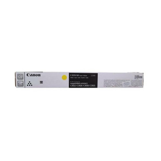 CANON C-EXV 64 CARTOUCHE DE TONER 1 PIÈCE(S) ORIGINAL JAUNE (5756C002)