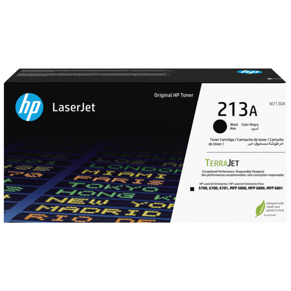 HP 213A NOIR (W2130A) - TONER HP LASERJET D'ORIGINE