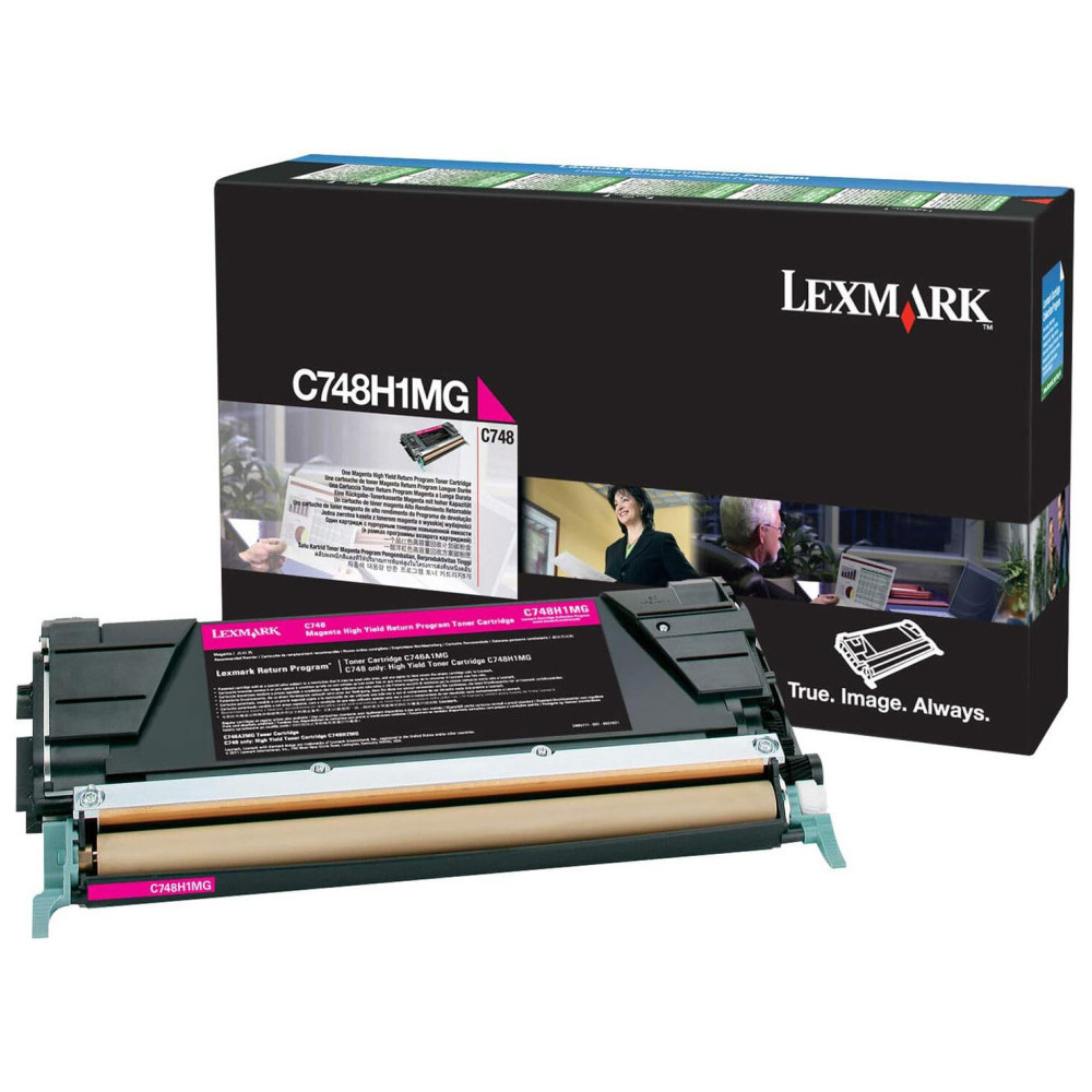 LEXMARK C748 MAGENTA - TONER LEXMARK PROGRAMME DE RETOUR (C748H1MG)