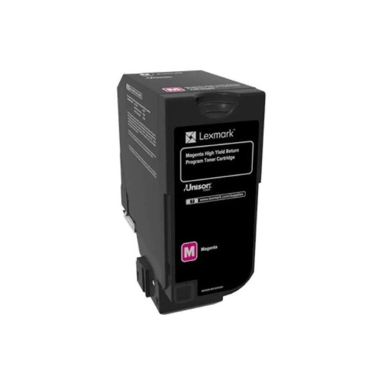 LEXMARK CS/CX725 MAGENTA - CARTOUCHE DE TONER D'ORIGINE (74C5HM0)