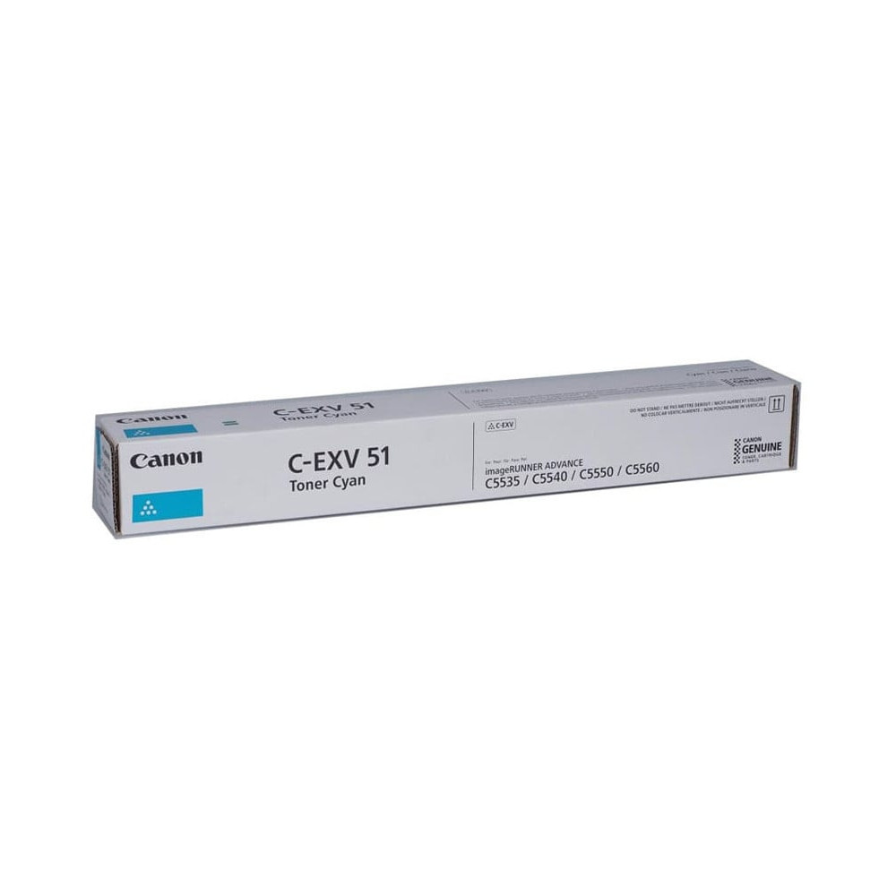 CANON C-EXV51 CYAN - TONER CANON D'ORIGINE (0482C002AB)