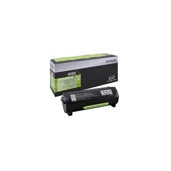 CARTOUCHE DE TONER LEXMARK 505X - (10000 PAGES) - NOIR (50F5X00)