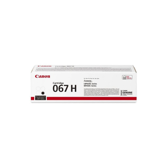 CANON 067H CARTOUCHE DE TONER 1 PIÈCE(S) ORIGINAL NOIR 067H NOIR (5106C002AA)