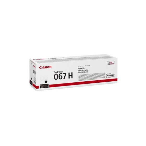 CANON 067H CARTOUCHE DE TONER 1 PIÈCE(S) ORIGINAL NOIR 067H NOIR (5106C002AA)