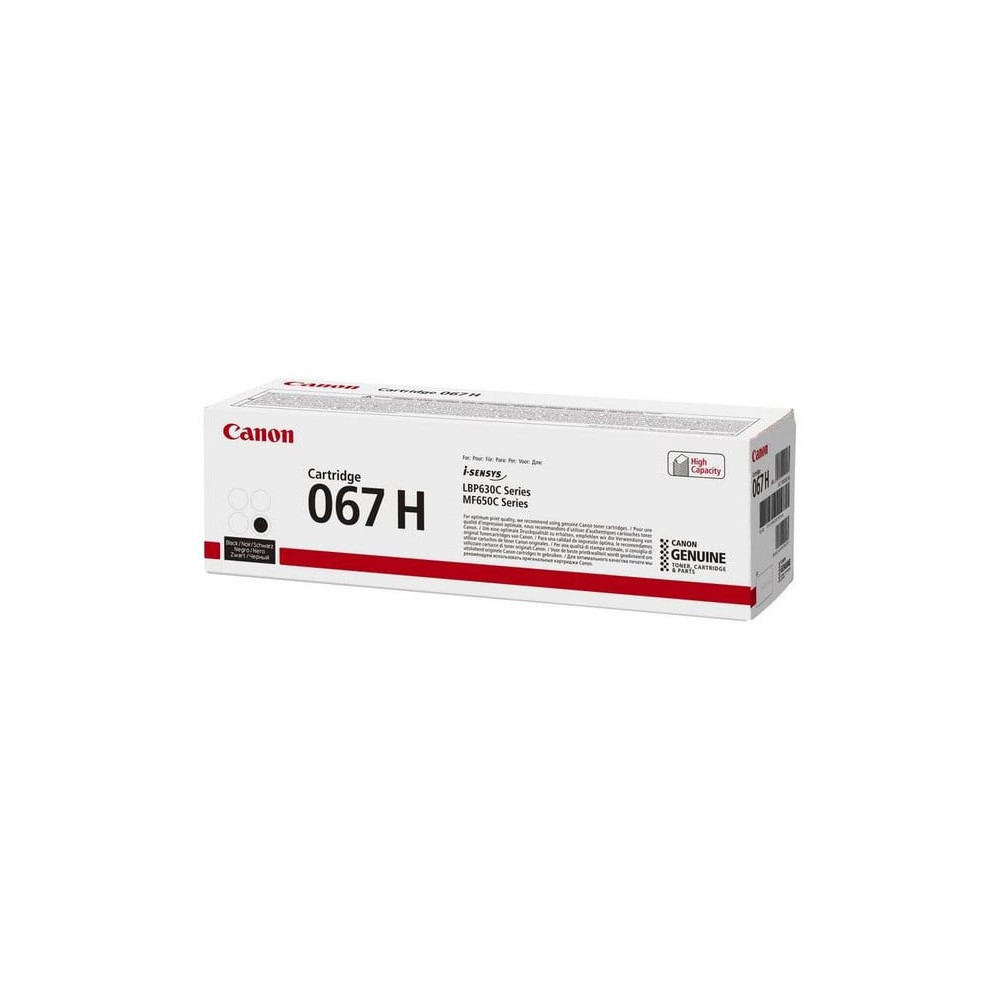 CANON 067H CARTOUCHE DE TONER 1 PIÈCE(S) ORIGINAL NOIR 067H NOIR (5106C002AA)
