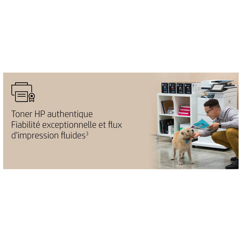 HP 656X TONER CYAN LASERJET AUTHENTIQUE GRANDE CAPACITÉ 656X TONER CYAN HP LASERJET AUTHENTIQUE GRANDE CAPACITÉ (CF461X)