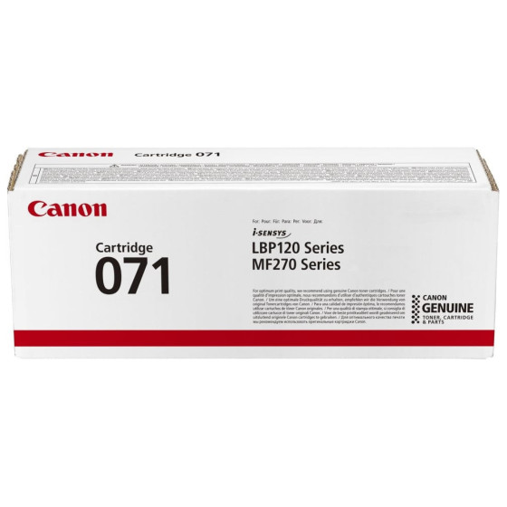 CANON 071 NOIR - TONER CANON D'ORIGINE (5645C002AA)