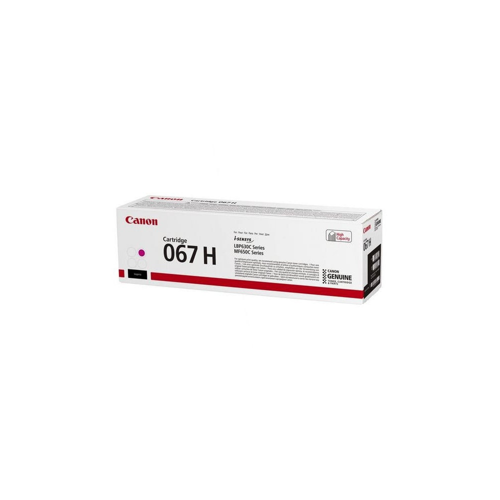 CANON 067H CARTOUCHE DE TONER 1 PIÈCE(S) ORIGINAL MAGENTA 067H MAGENTA (5104C002AA)